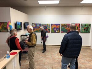 Reception at Greenfield Community TV Station, January 2023